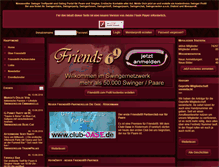Tablet Screenshot of friends69.com